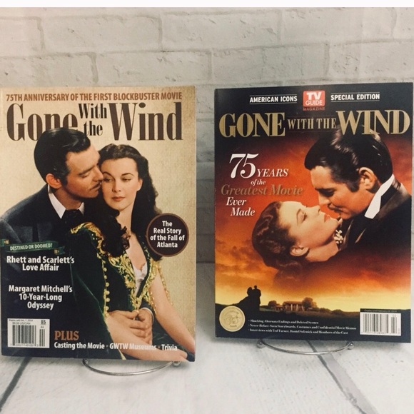 Other - Gone With The Wind Magazine lot of two like new